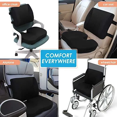 2-in-1 Multi-function Seat Cushion Set