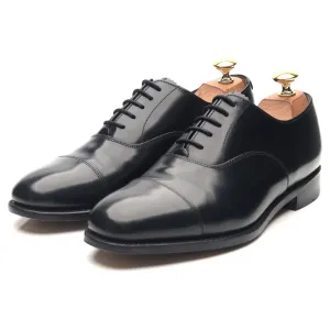 '747' Black Leather Oxford UK 6 F