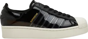 Adidas Wmns Superstar Bold 'Black Off White' Sneakers, Black