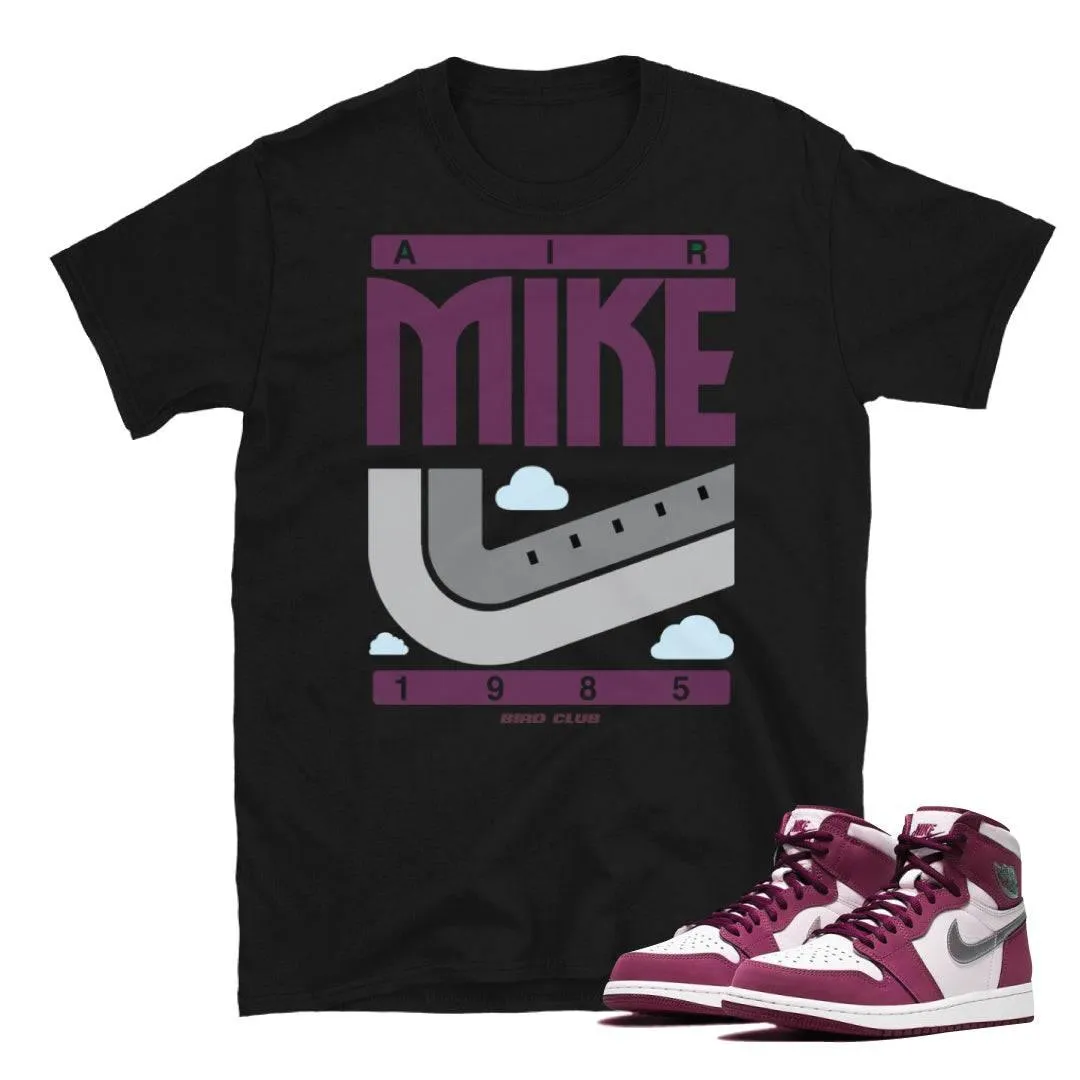 Air Mike Retro 1 OG Bordeaux Shirt