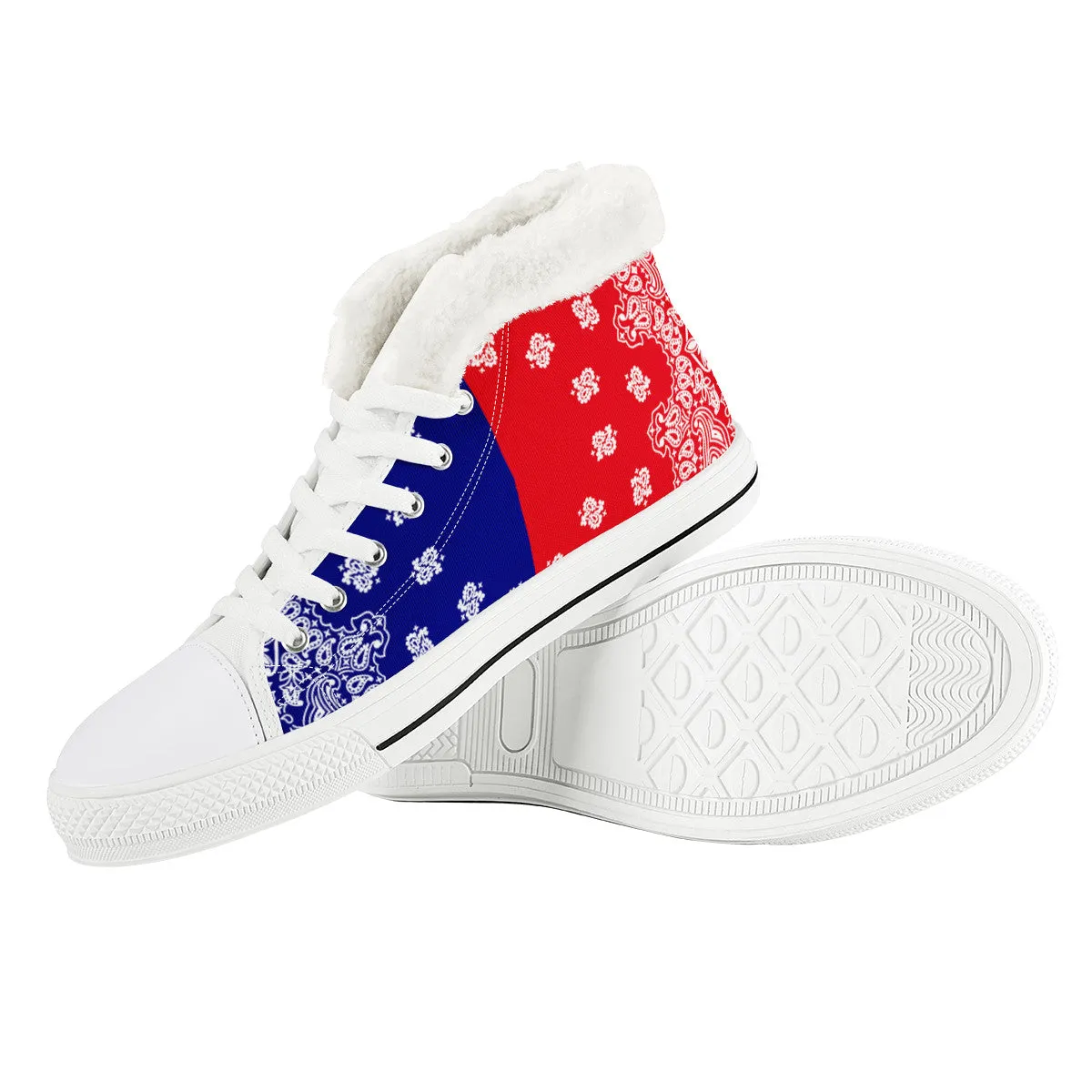 BANDANA UNITY Unisex Canvas Shoes