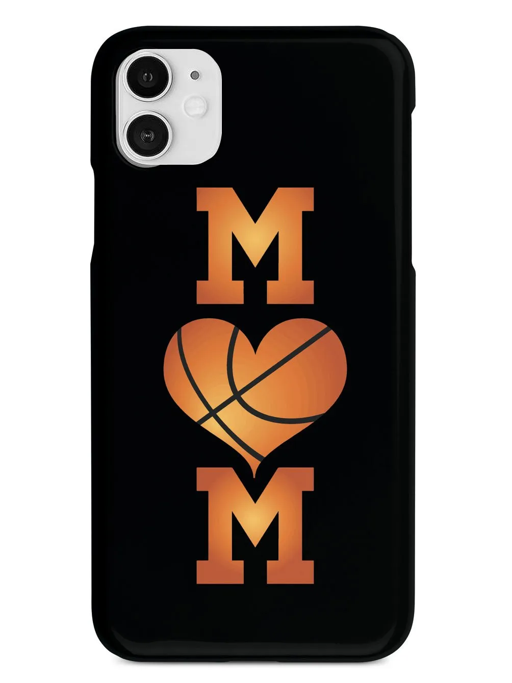 Basketball Mom Heart Basketball Case