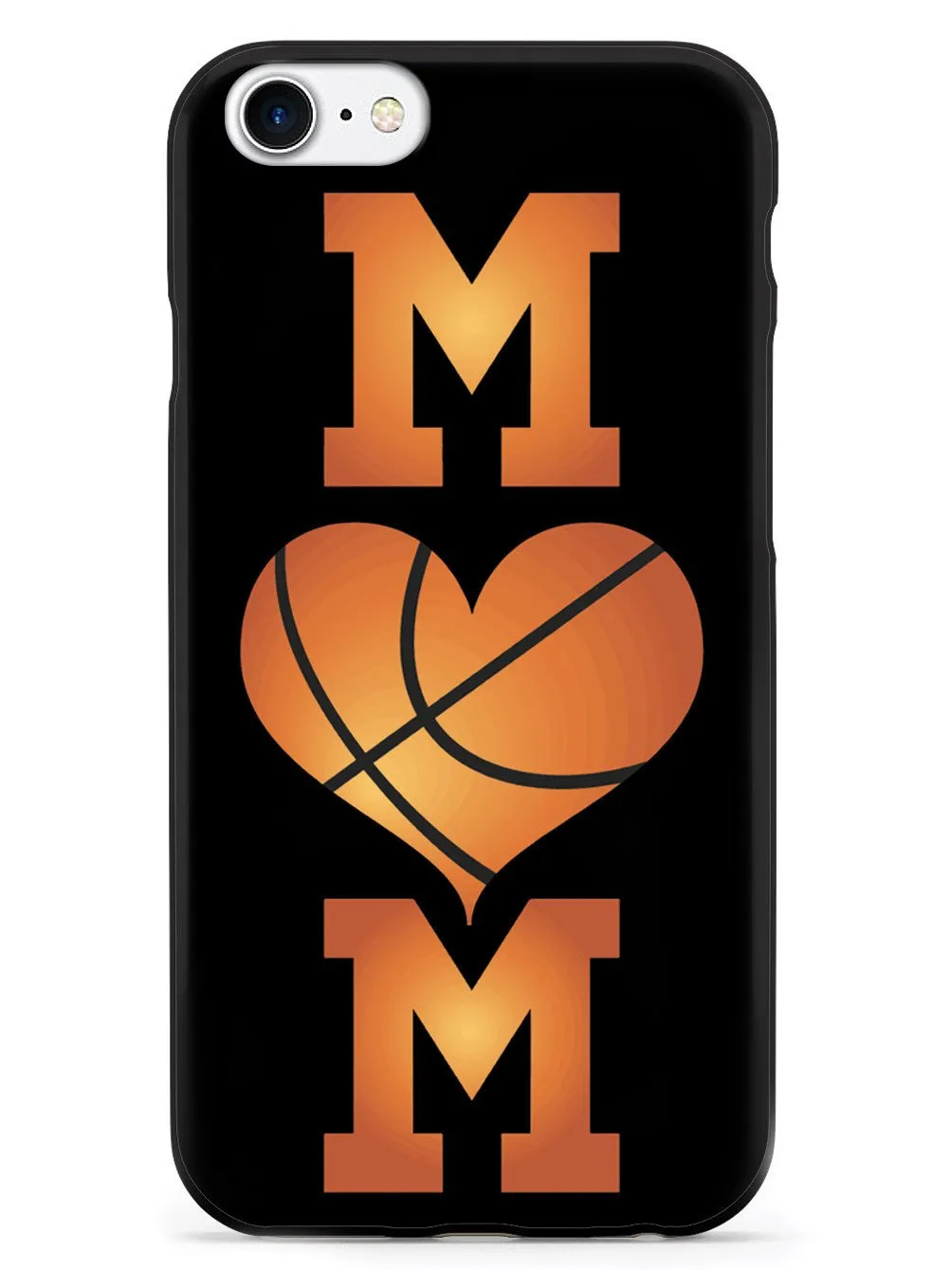 Basketball Mom Heart Basketball Case