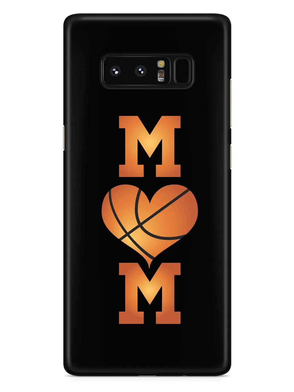 Basketball Mom Heart Basketball Case