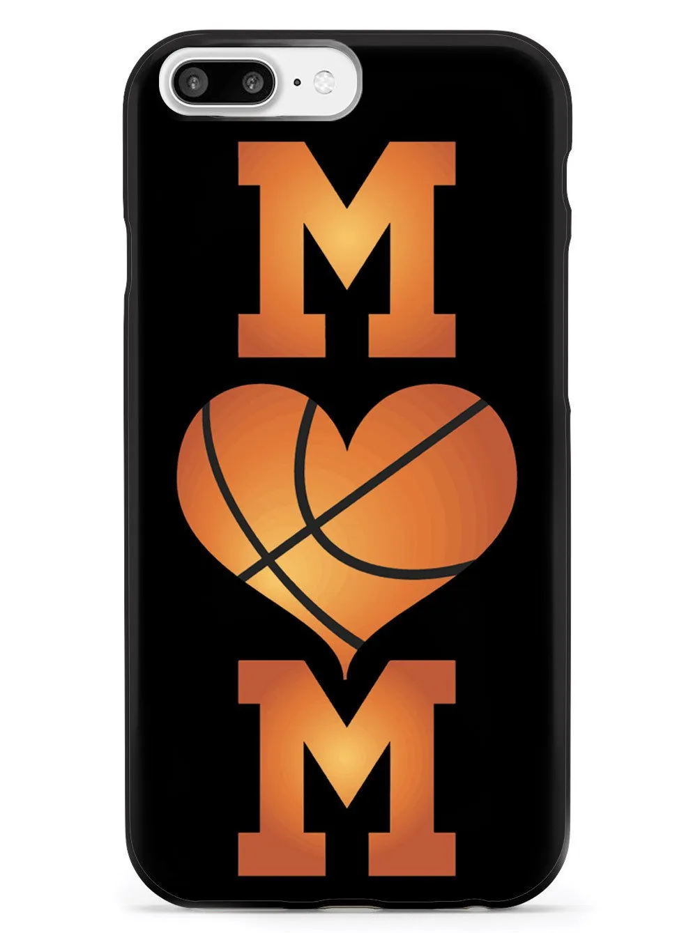 Basketball Mom Heart Basketball Case