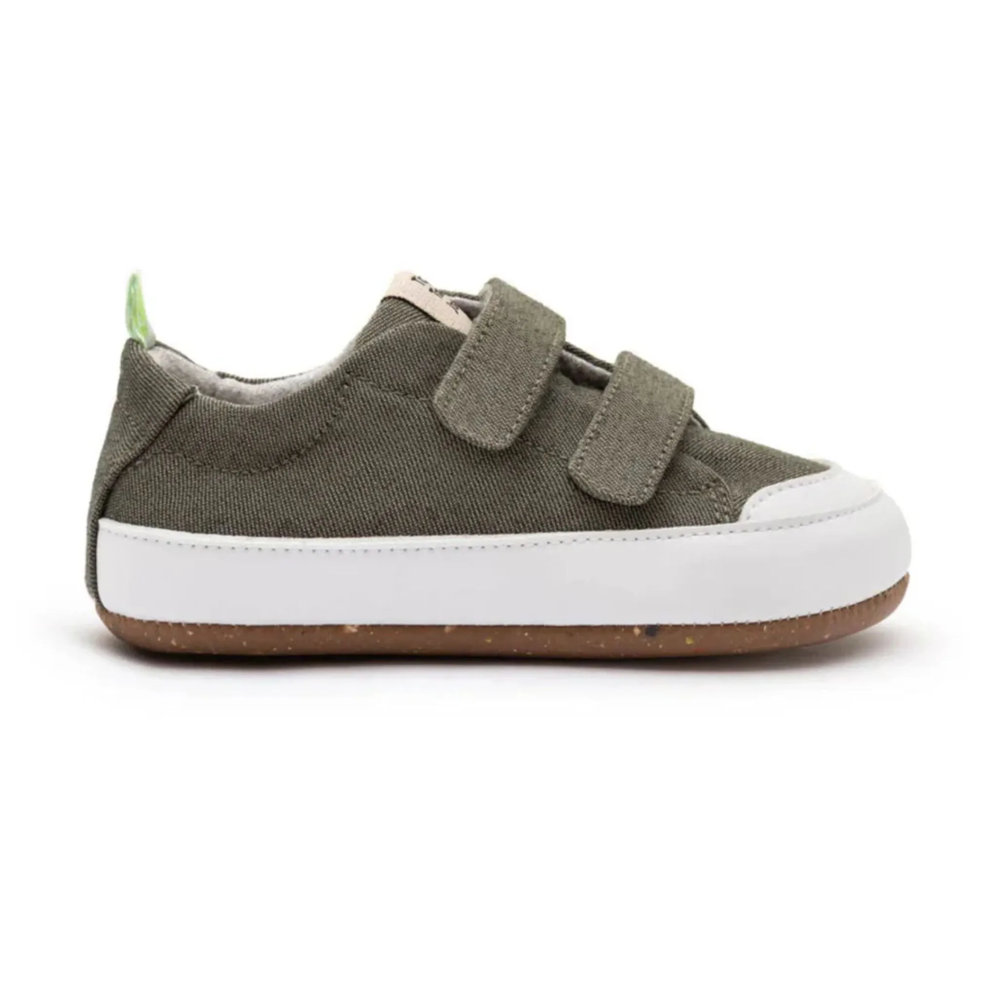 Bossy Green Sneakers - Verde Eco Canvas (Baby)