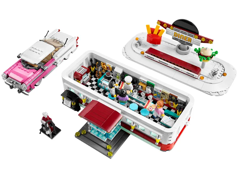 BrickLink Designer Program 1950s Diner 910011