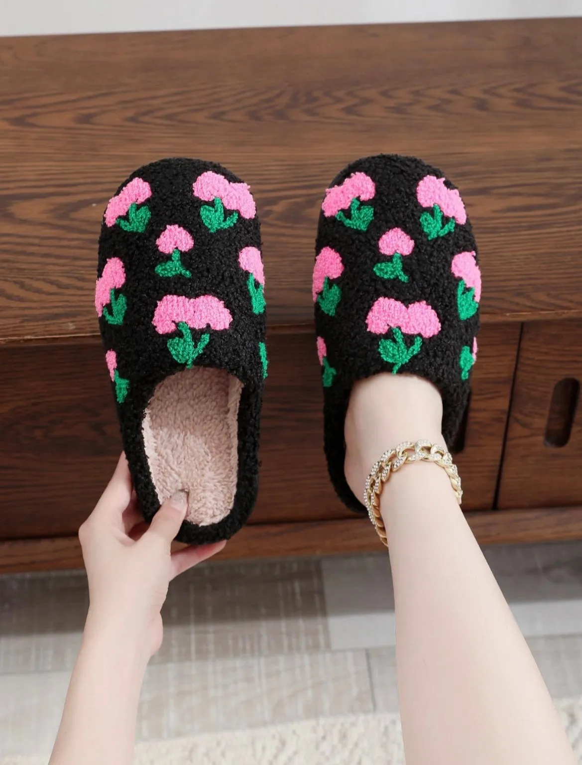 Cherry Bomb Slippers