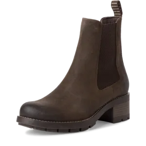 Chunky Leather Chelsea Boot - Mocca