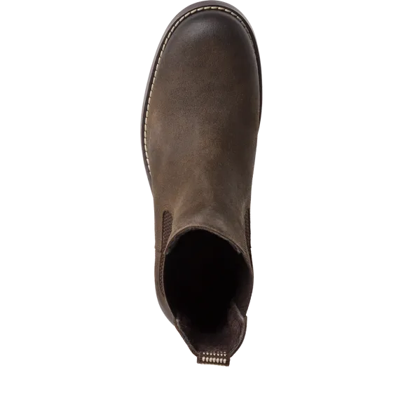 Chunky Leather Chelsea Boot - Mocca