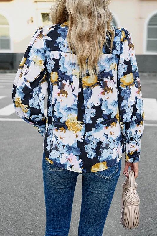 Have No Fear Floral Blouse