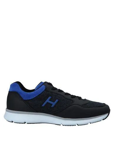 Hogan Mens Low-Top Sneakers - Black - Size 5 UK