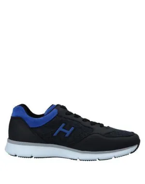 Hogan Mens Low-Top Sneakers - Black - Size 5 UK