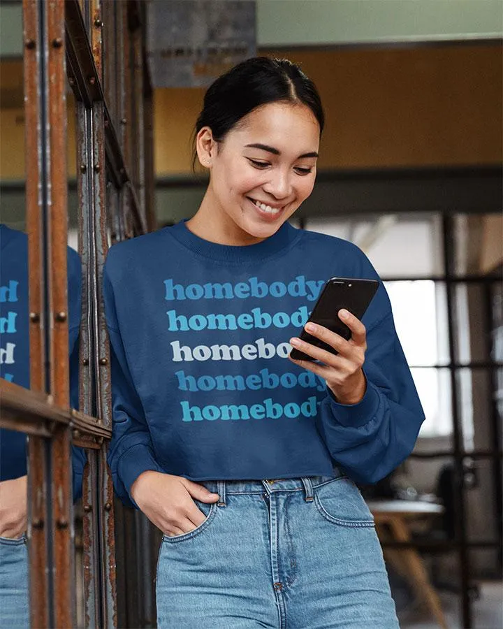 Homebody Cropped Sweatshirt