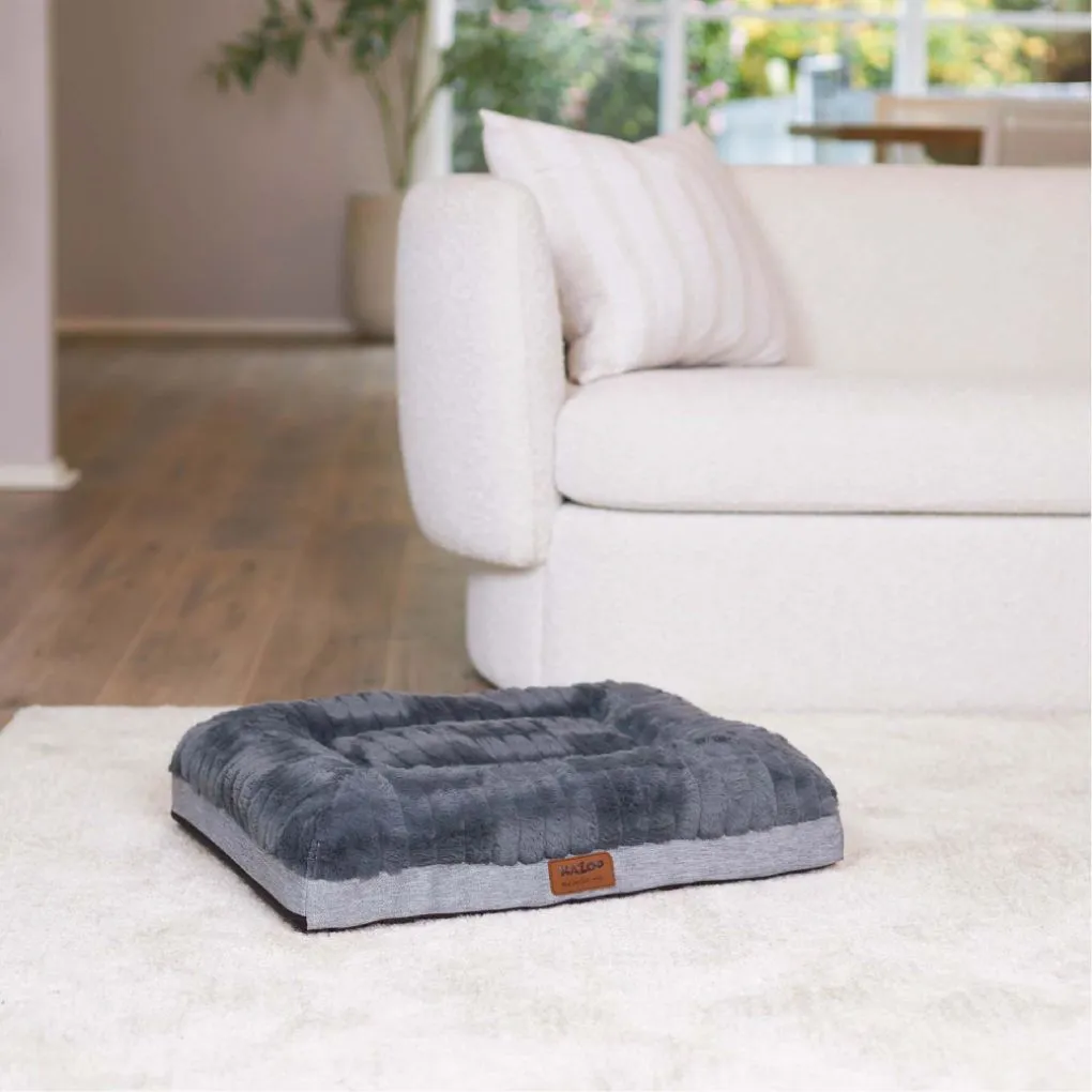 Kazoo Cloud Comfort Dog Bed Dark Grey