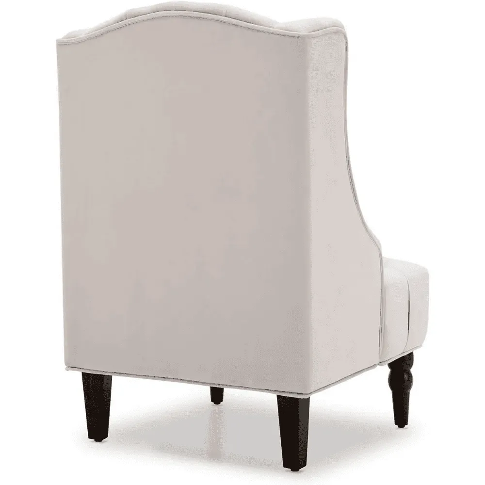 Kensington Tufted Velvet Accent Chair