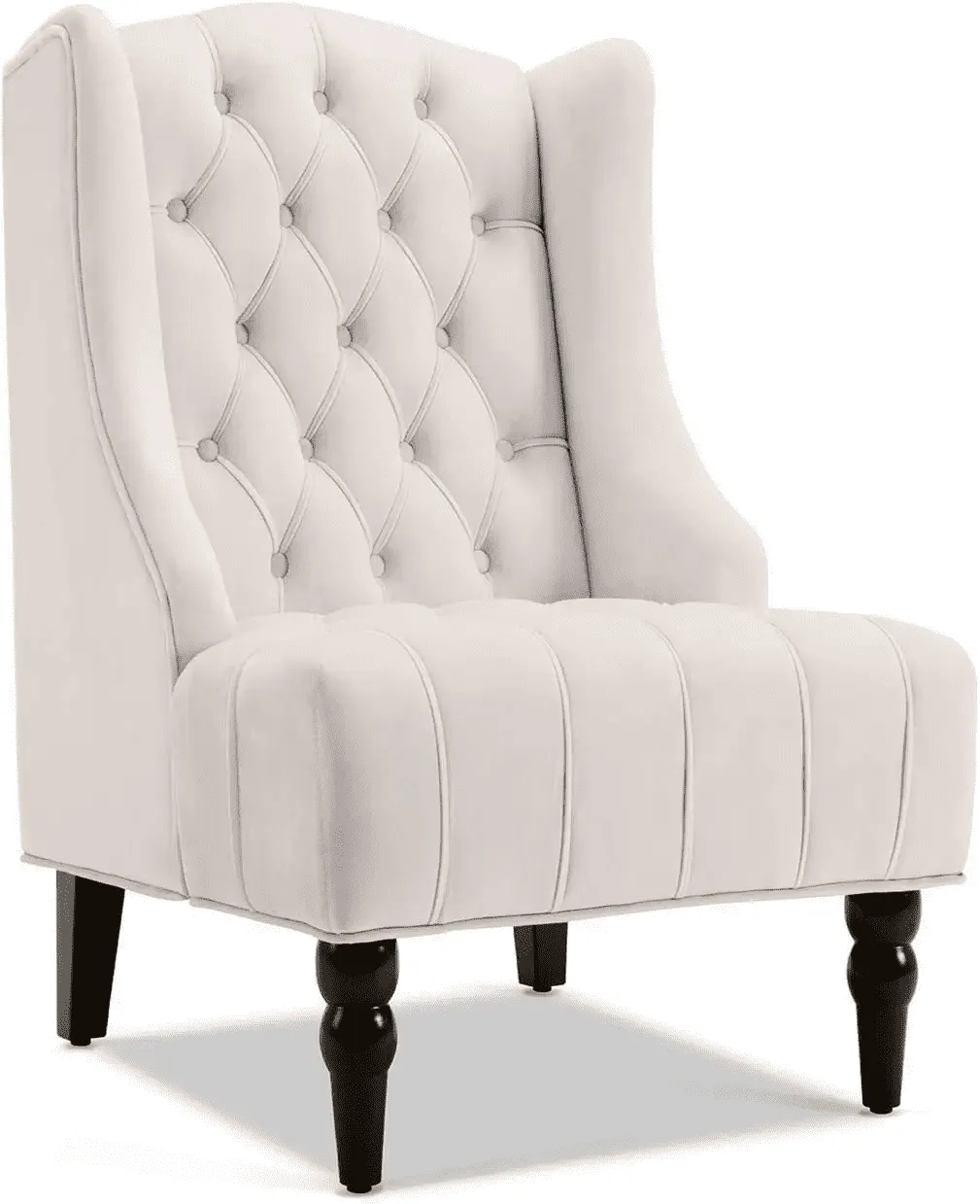 Kensington Tufted Velvet Accent Chair