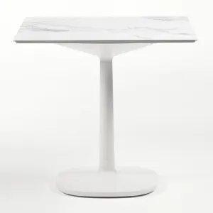 Multiplo Square Cafe Table with Square Base