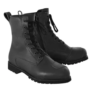 Oxford Merton Waterproof Leather CE Motorcycle Boots - Black