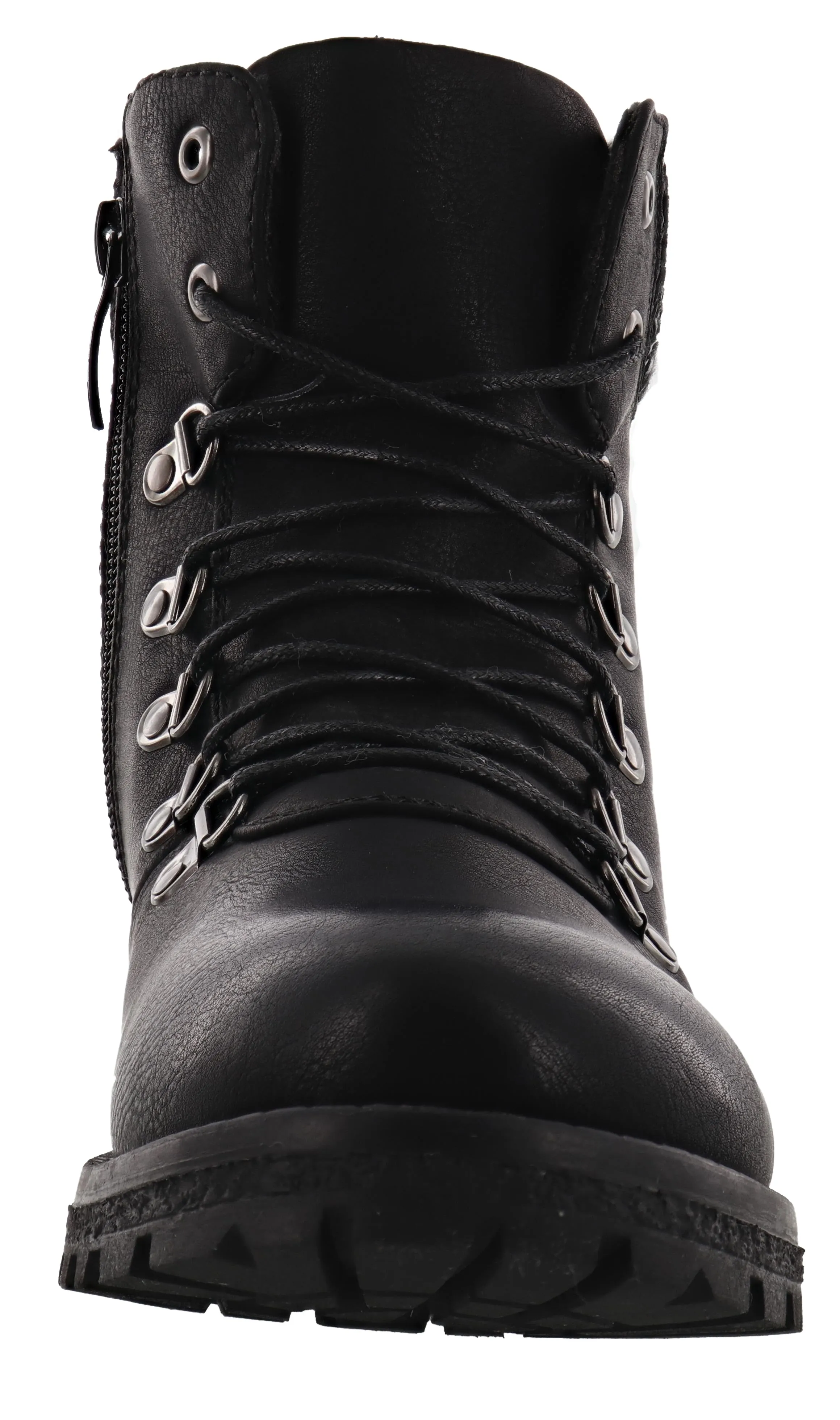 Patrizia Clarris Chunky Heel Combat Boots Women