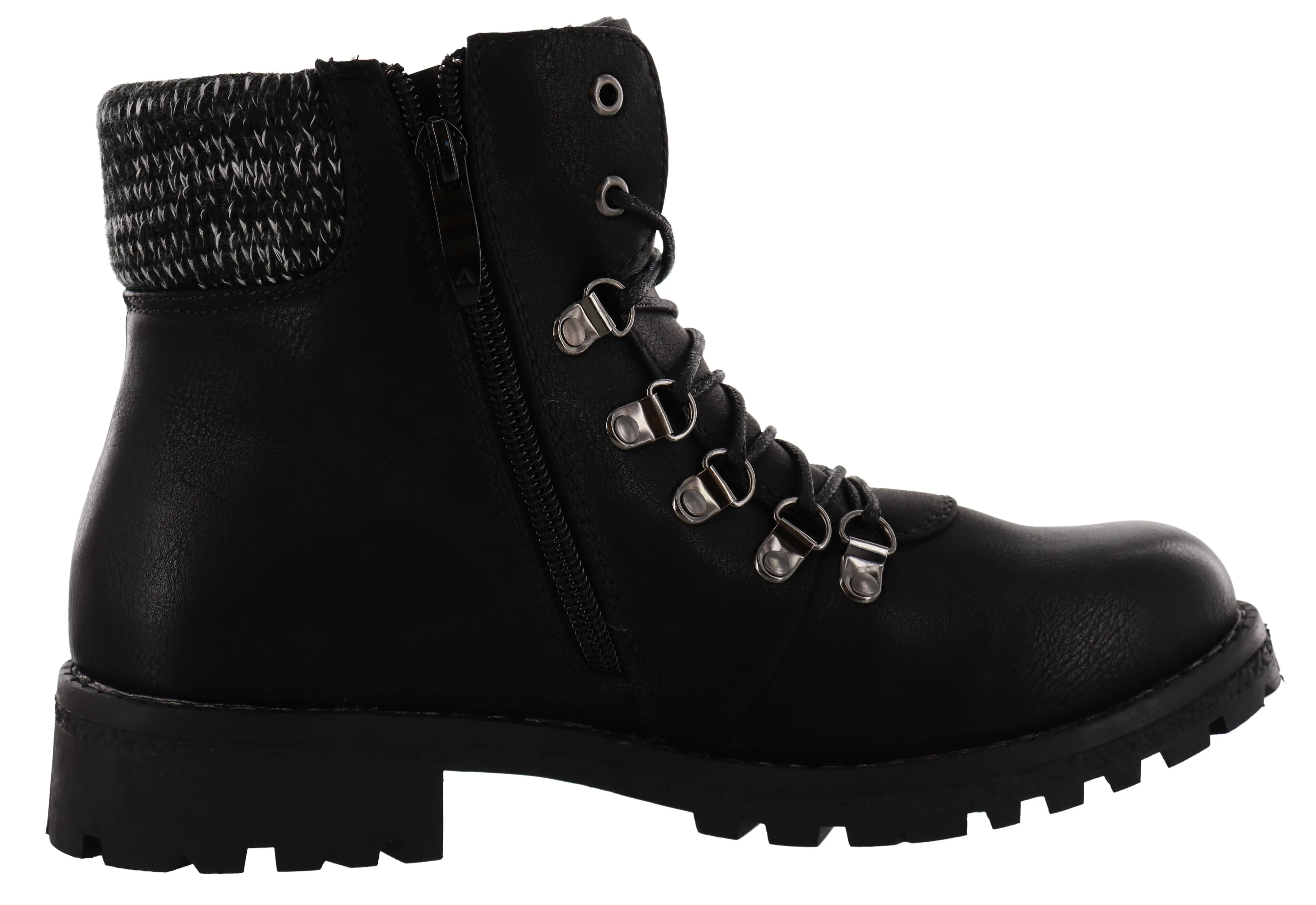 Patrizia Clarris Chunky Heel Combat Boots Women