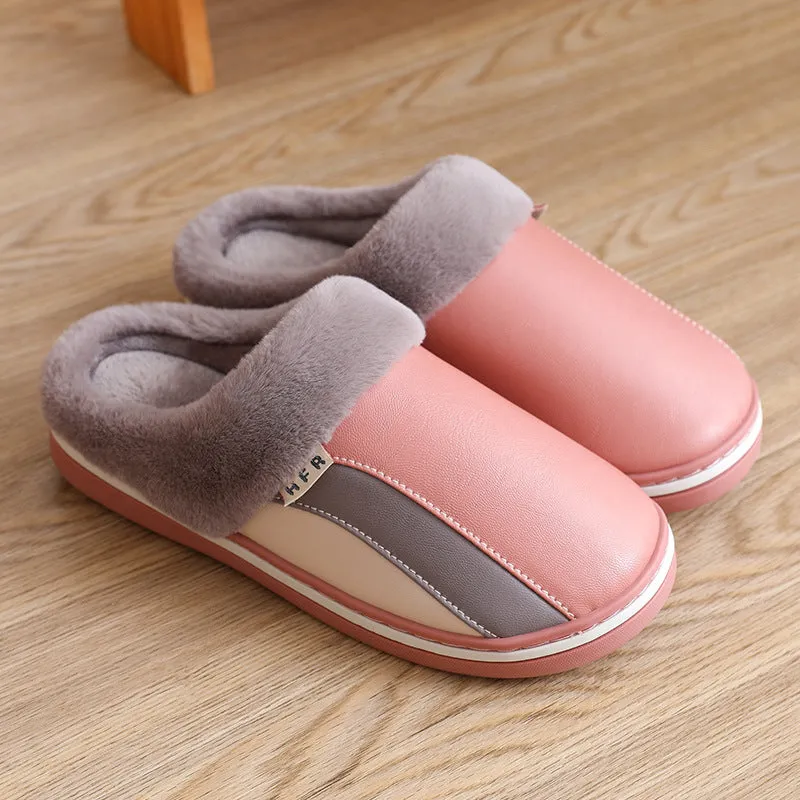 Plush Waterproof Slippers