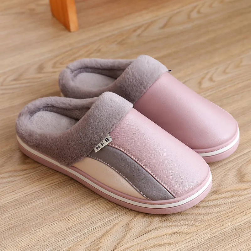 Plush Waterproof Slippers