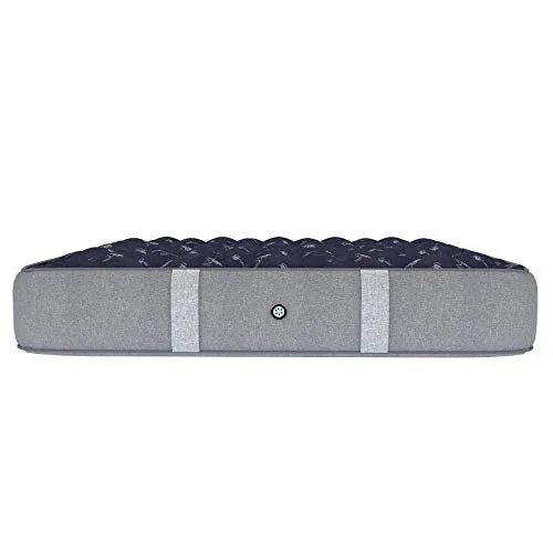 SLEEPSPA BY COIRFIT Euphoria Normal Top 10 Inch Single Size Bonnell Spring Mattress with 6 year Warranty | Orthopedic Pro - Doctor Recommended | Pressure Relieving | PU Foam for Support(Blue,78X30X10)