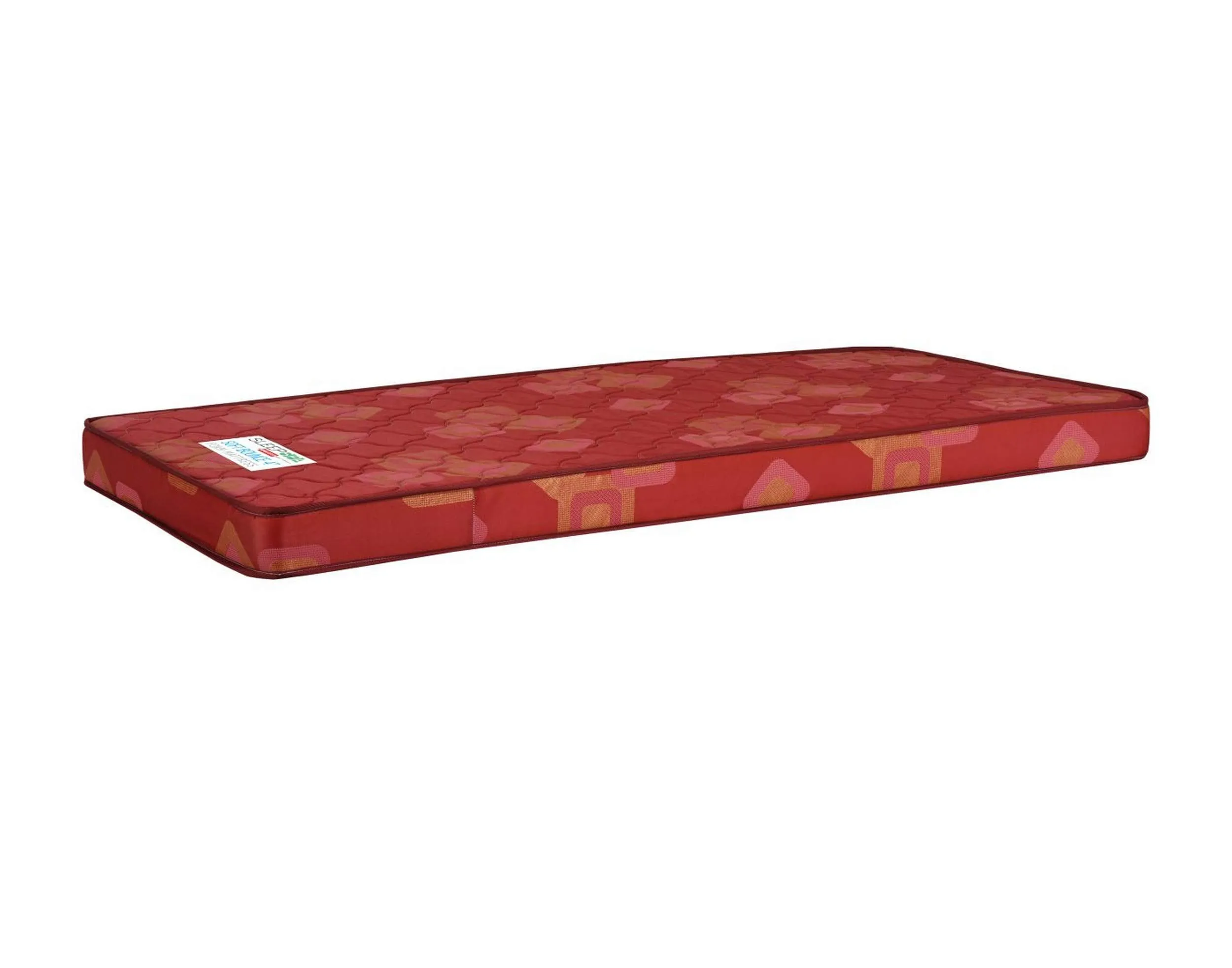 SLEEPSPA by COIRFIT Soft Bounce Herb Fresh Technology | Back Care | Direct from Factory 4 inch King Size High Density (HD) Foam Mattress with 1 Year Warranty (L X W : 78X72 inch), Maroon