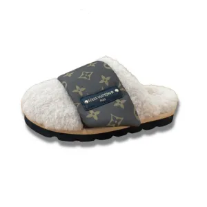 Slipper Pillow Flat Comfort Mule Beige For Women