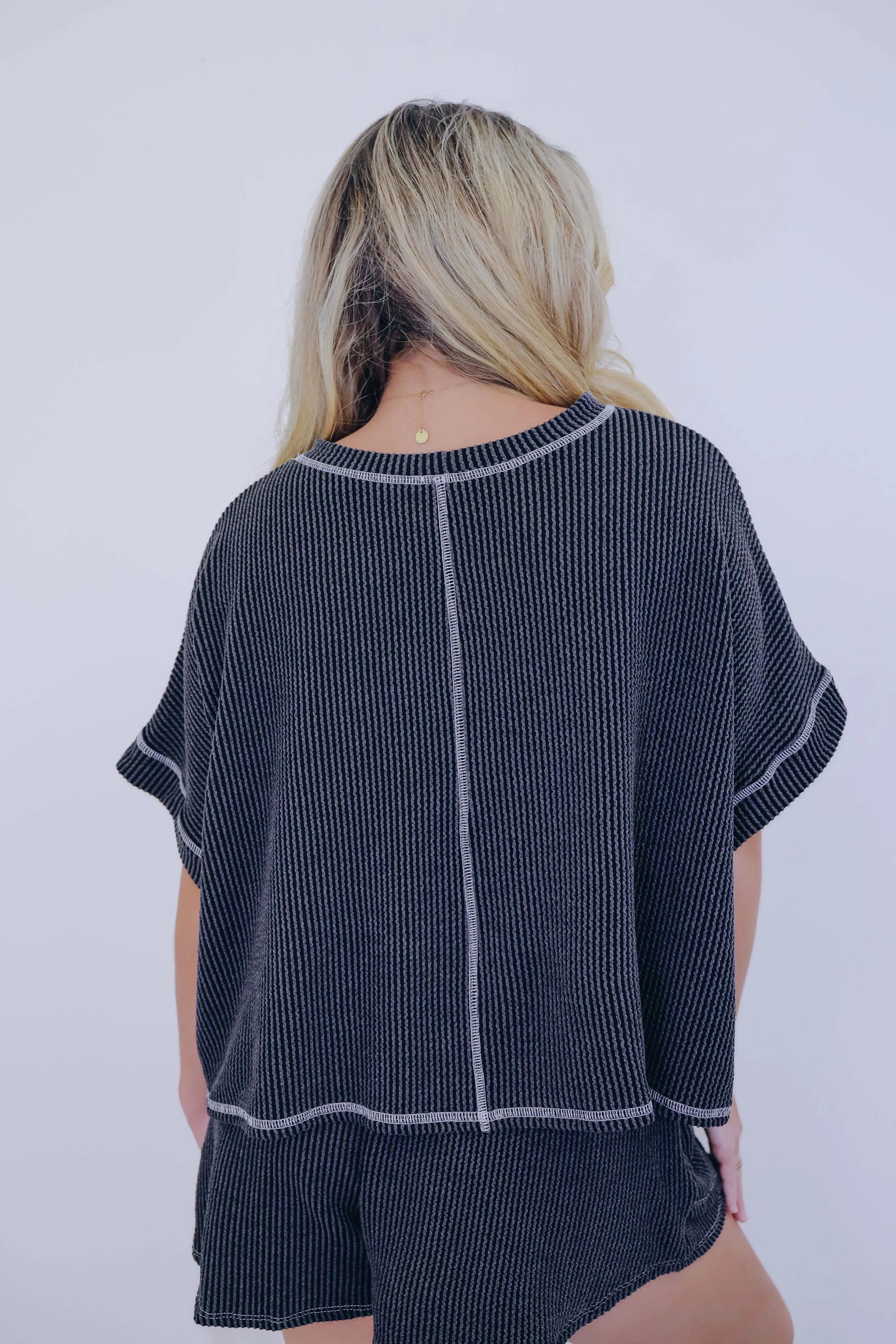 Urban Ribbed Oversized Top