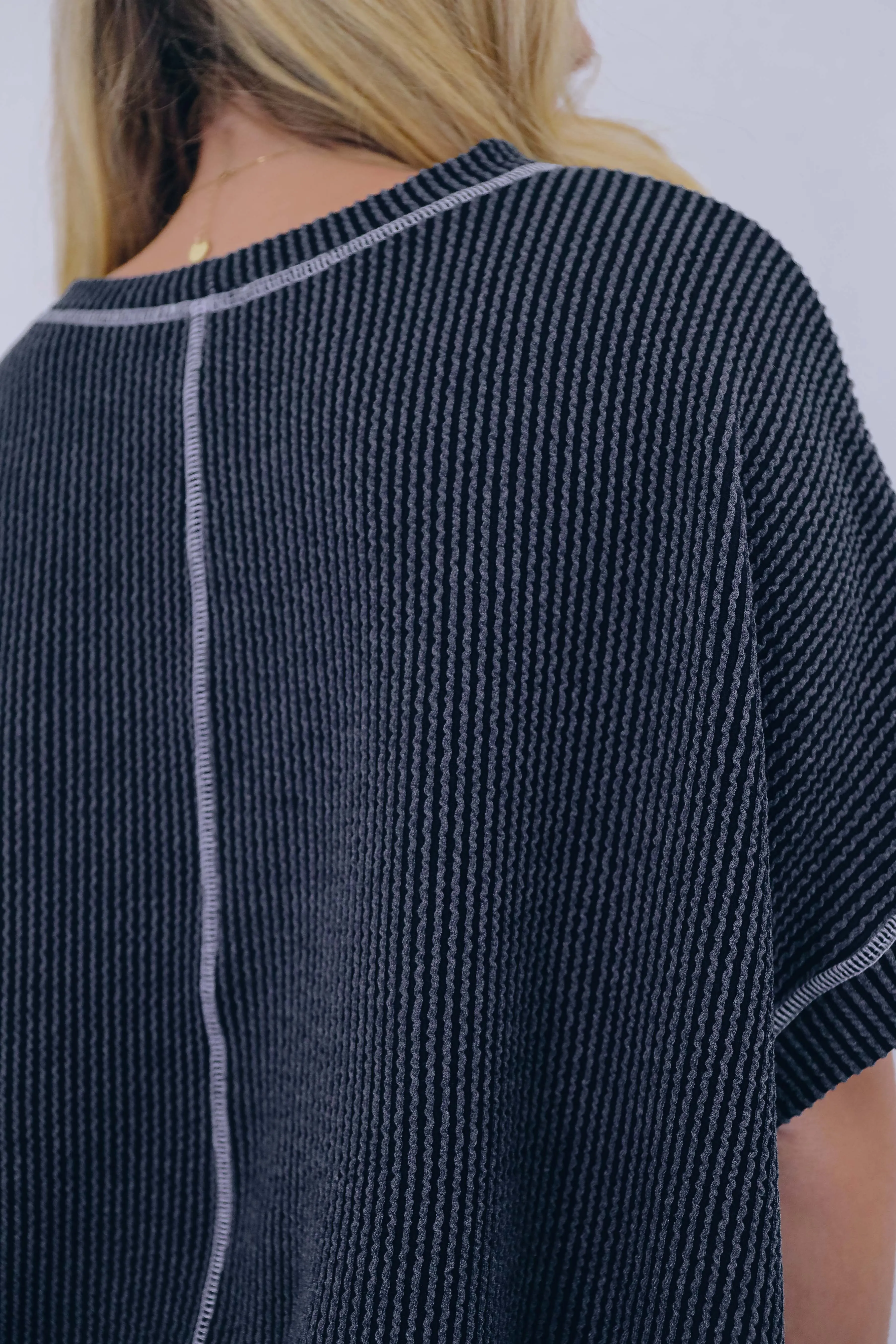 Urban Ribbed Oversized Top