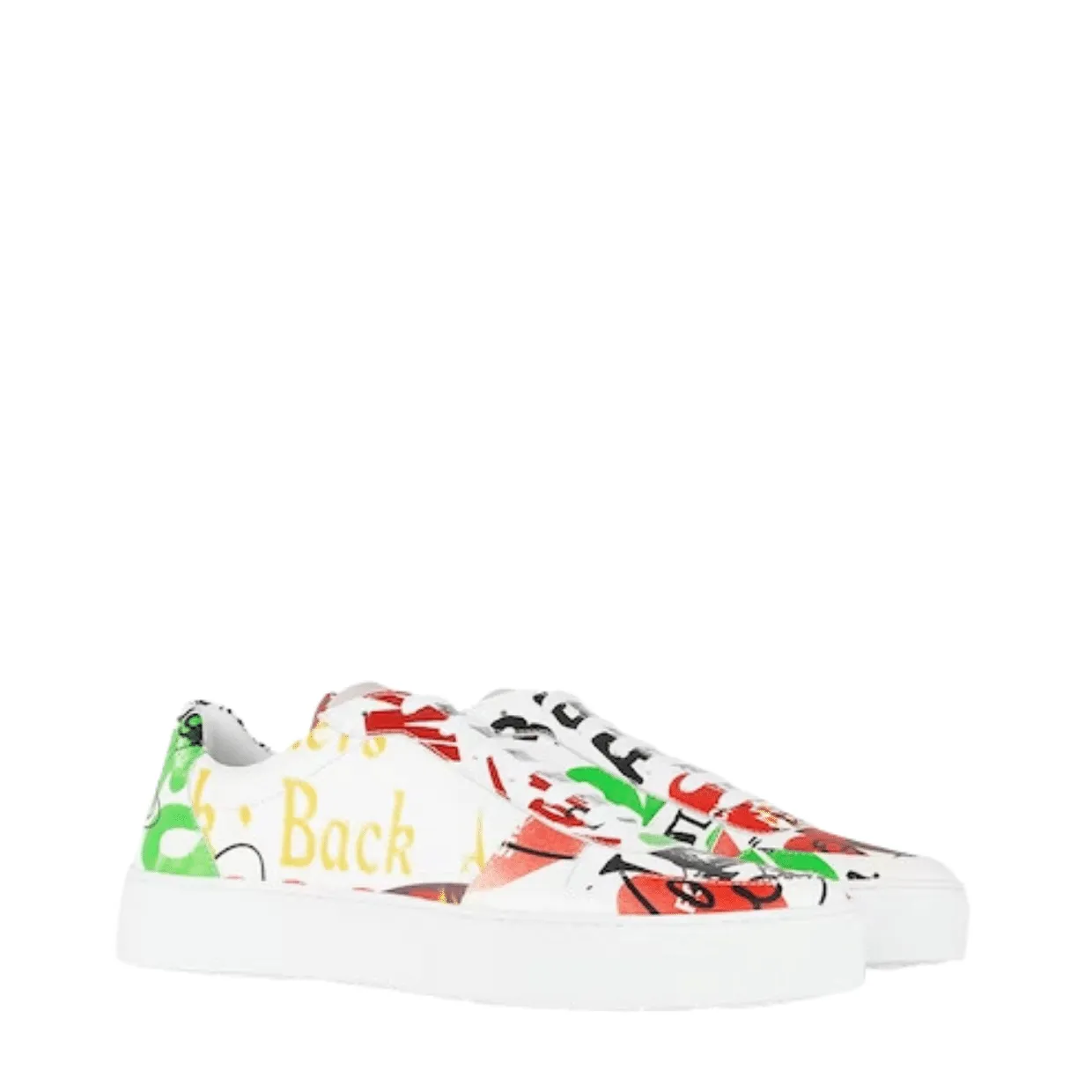 Vivienne Westwood Artsy White Low Tops