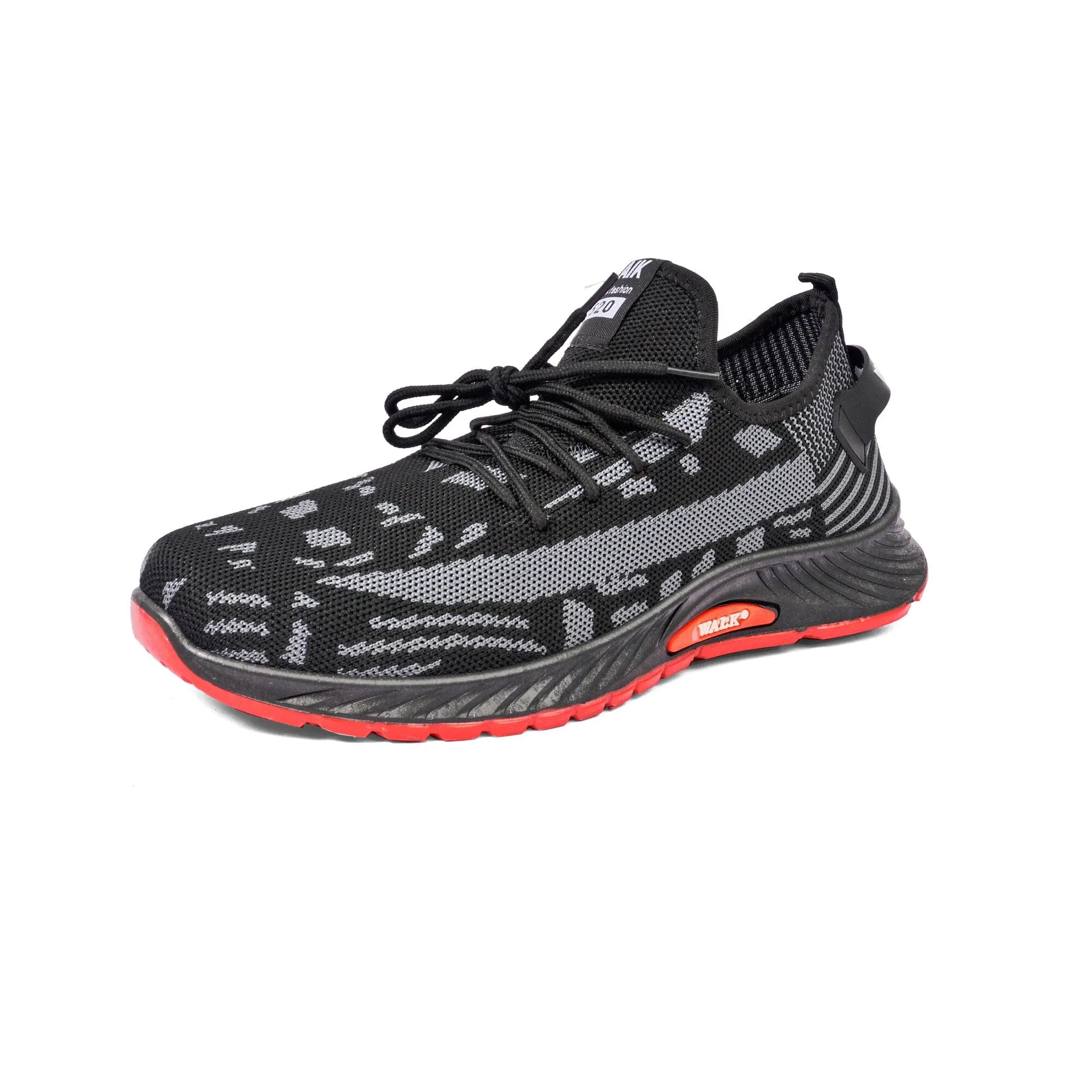 Walk Men's Lace up Non Slip Jogging Shoes