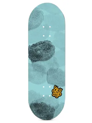 Yellowood Fingerboard Deck - Finger Print